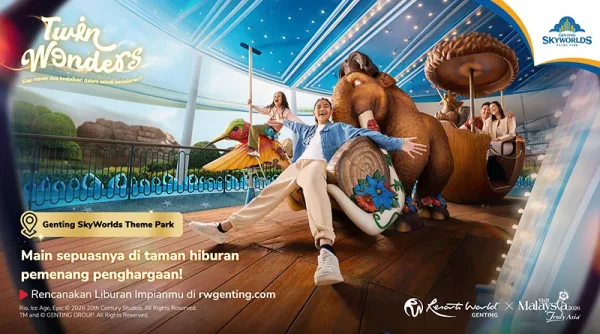 Resorts World Genting Hadirkan Twin Wonders, Paket Liburan ke Malaysia Mulai Rp700 Ribuan
